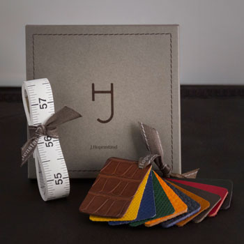 Leather samples