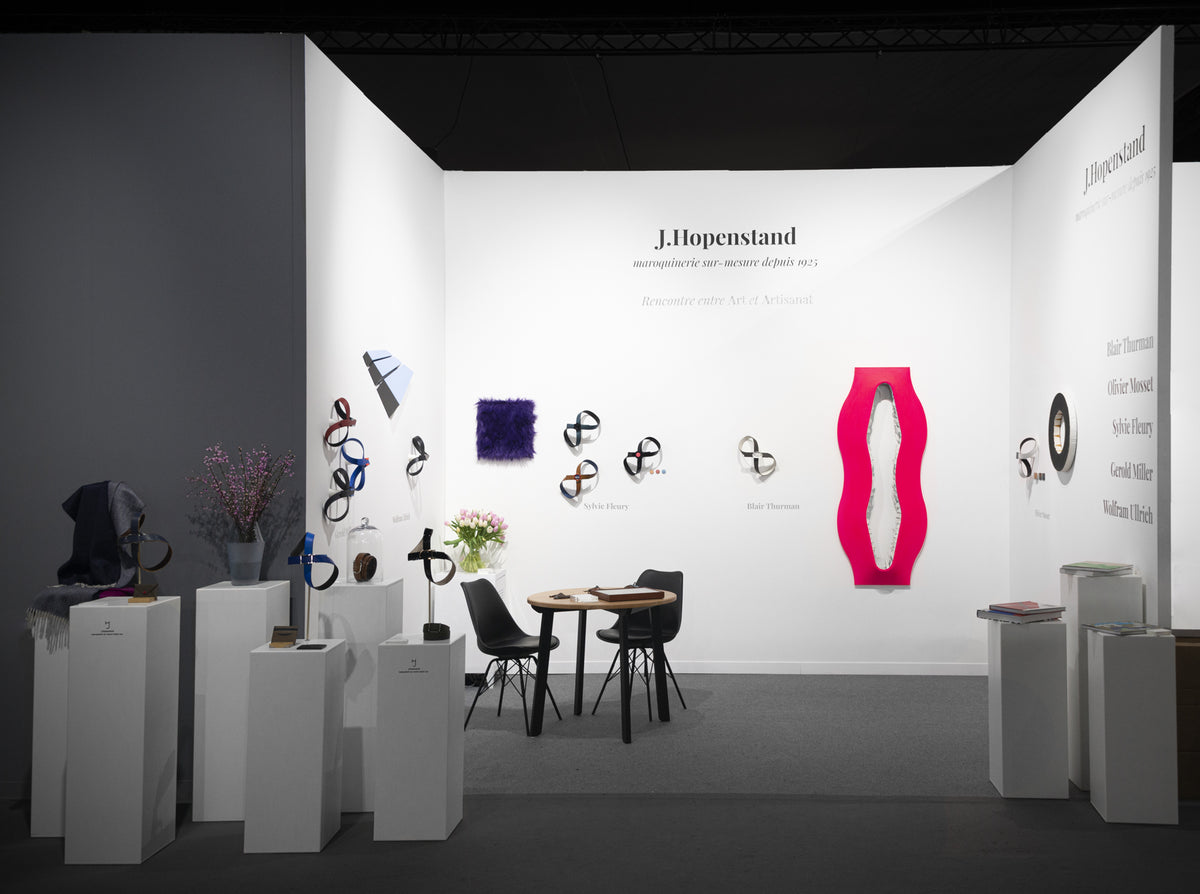 J.Hopenstand's exhibition booth at ArtGenève 2020