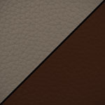 Soft grey & ebony
