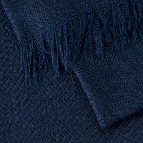 Zoomed navy breeze scarf